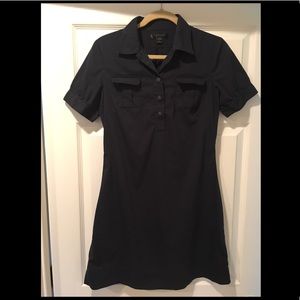 Banana Republic Navy Shirt Dress